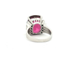 Rhodolite Garnet and Diamond Ring