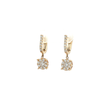 Latch Back Diamond Earrings