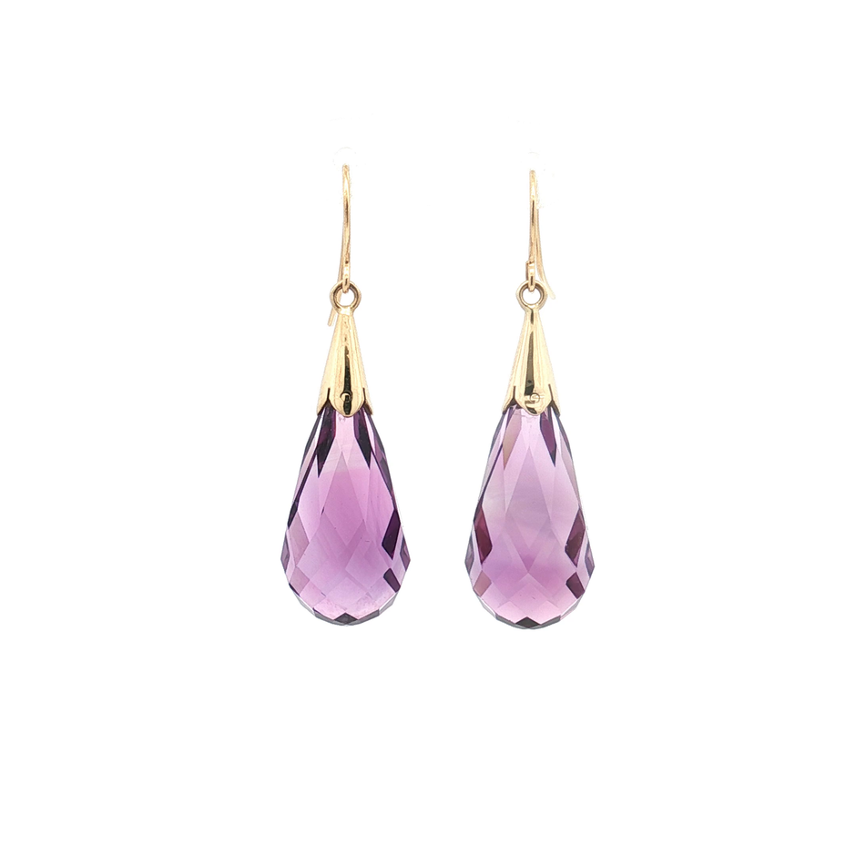 Amethyst Dangle Earrings