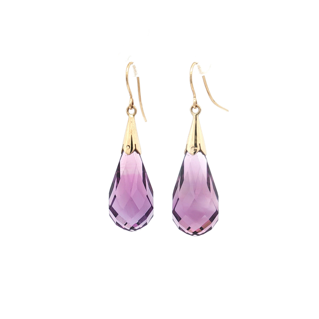 Amethyst Dangle Earrings