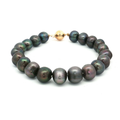 Tahitian Pearl Bracelet with 14K Yellow Gold Clasp